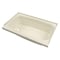 Lippert 24IN X 40IN BATHTUB; LEFT DRAIN - PARCHMENT 209388 - alternate 1